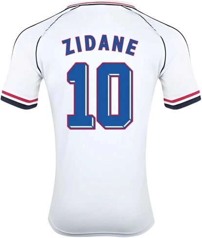 France Zidane #10 Retro 06 Soccer Jersey for Men Fan Version in Saudi Arabia