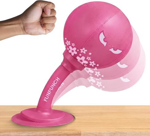 Rage Bag Desktop Punching Bag for Kids and Adults - Suction Cup Punching Bag in Kuwait