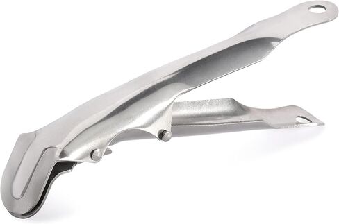 New Star Foodservice Shallow Pizza Tray Gripper, 8 Inch Aluminum Pan Holder, Silver Pizza Pan Lifter for Restaurants, Pizzerias, and Foodservice in Kuwait