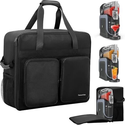 Carrying Bag Compatible with Slushie Machine FS301/FS300, Slushie Machine Accessories, Portable Outdoor Storage Case with Front-Opening Design, Multi-Pocket, Padded Cover, Gifts Ideas in Kuwait