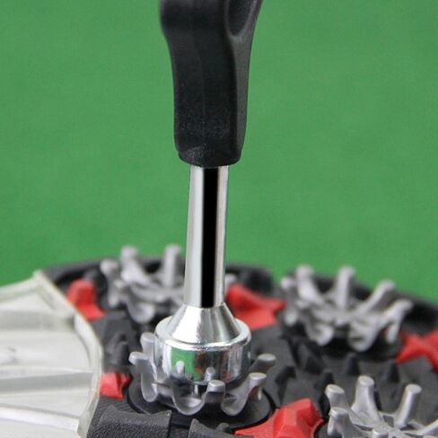 Spike Wrench for Golf Shoes, Golf Shoes Replacement Spikes Tool with Comfortable Grip Golf Shoe Spike Softspikes Remover for Spike Shoes in Kuwait