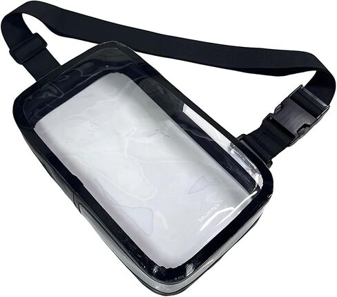 DRLOKPAK Clear Bag for Stadium Events Sports Fan Pack Handbag Purse With Adjustable Strap for Concert Festival Work Day Game in Kuwait