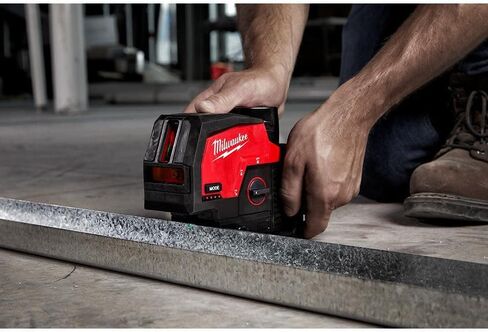 For Milwaukee M12 Green Beam Cross Line and Plumb Points (Bare Tool) + TPT Premium cart in Kuwait
