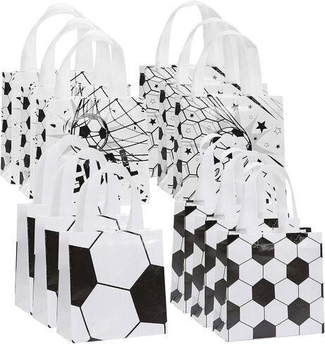 Colodeol 12pcs Eid Mubarak Gift Bags，Reusable Ramadan Gift Bags with Handles Ramadan Goodie Bags Non Woven Eid Bags for Ramadan Kareem Eid Mubarak Party Supplies in Kuwait