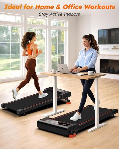 Walking Pad with Incline 9% & Decline -4% 5 Level, Under Desk Treadmill for Home, Quiet BLDC EvoDrive, Full Metrics Large Display, NeoFloat Quad Cushioning, Portable Compact for Small Spaces in Saudi Arabia