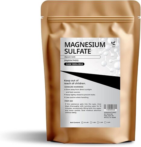 Magnesium Sulfate (Epsom Salt) (MgSO4·7H2O) - Chemical (1lb) in Kuwait