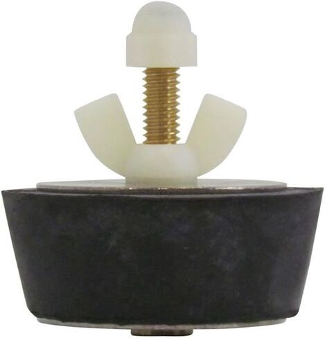 Rubber Plug with Valve for 2 Inch Fitting, with Blow Thru Valve in Kuwait