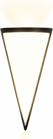 Black Die-Cast Aluminum & PC Wall Sconce, Pastoral Outdoor Wall Light, IP65 Waterproof Exterior Wall Lamp with Up Down, Porch Lighting Fixtures for Patio Entryway Courtyard Foyer Threshold in Kuwait