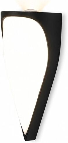 Modern Outdoor Wall Light, Black Die-Cast Aluminum & PC Wall Sconce, IP65 Waterproof Exterior Wall Lamp with Up Down, Porch Lighting Fixtures for Patio Entryway Yard Balcony Foyer Threshold in Kuwait