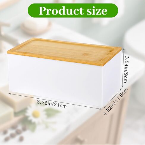 Bamboo Paper Towel Dispenser Wall Mount Paper Towel Holder with Lid for Home and Commercial C Fold, Z fold & Trifold Hand Towels, Adhesive Hand Towel Holder for Bathroom Kitchen Decor in Kuwait
