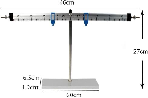 Balance Scale Science Teaching Tool Aluminum Alloy Leverage Ruler Experiment in Kuwait
