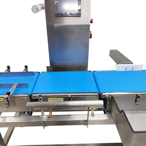 Industrial Conveyor Weigher with Push Rod Rejection Device 220V | Dynamic Production Line Weighing Machine,1-2000g (0-4.41LBs) Weighing Range,for Precision Weighing in Production Facilities in Kuwait