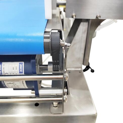 Industrial Conveyor Weigher with Push Rod Rejection Device 220V | Dynamic Production Line Weighing Machine,1-2000g (0-4.41LBs) Weighing Range,for Precision Weighing in Production Facilities in Kuwait