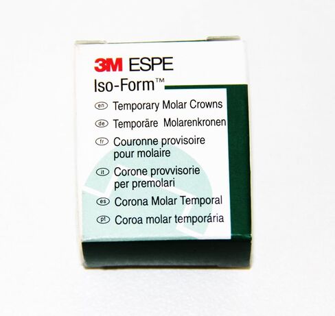 3M ESPE 3M-U72 تاج مولي ثانٍ على شكل ISO، الجزء العلوي الأيمن (عبوة من 5 قطع) in Kuwait