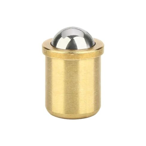D2/3/4/5/6/8/10/12mm Brass Stainless Steel Press Ball Spring Plungers Straight Type Push Ball Plungers(D3mm,VCN410-SS_50PCS) in Kuwait