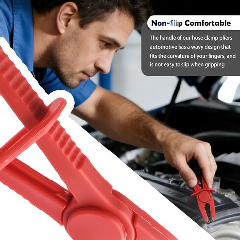3PCS Hose Pinch off Pliers of 3 Sizes,Multi-Purpose Fuel/Brake/Radiator Hoses Clamp Pliers with Non-Slip Grip,Hose Pinch Plier as Hoses Clamp Plier for Auto Repair & Maintenance in Kuwait