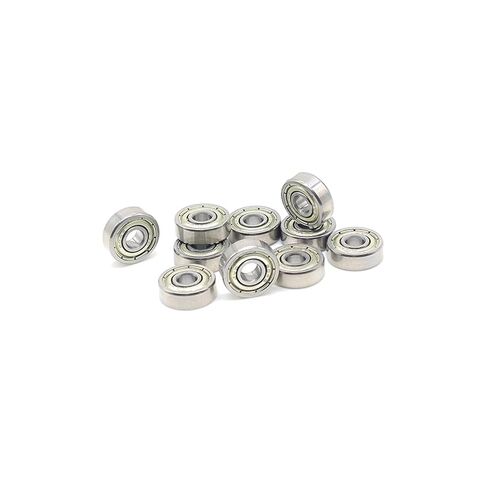 10PCS 4x12x4 Ball Bearings Chrome Steel Bearings for Parts Pulleys(627ZZ 7x22x7) in Kuwait