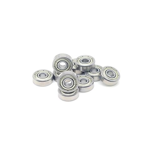 10PCS 4x12x4 Ball Bearings Chrome Steel Bearings for Parts Pulleys(627ZZ 7x22x7) in Kuwait