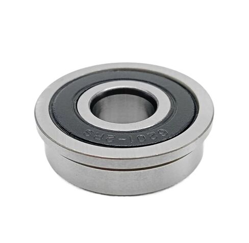 Small Sealed Steel Ball Bearing 10pcs F6201-2RS 12x32x10mm Flange Bearing Miniature Deep Groove Ball Sealed Bearings in Kuwait