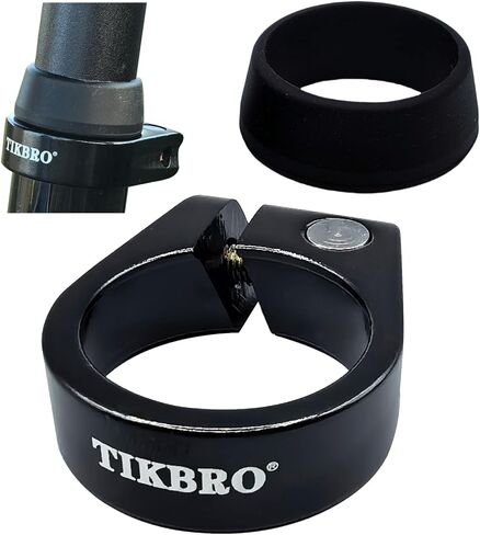 Bike Seat Clamp Quick Release or Screw Lock Styles Aluminium Alloy Seat Post Clamp 28.6mm 31.8mm 34.9mm in Kuwait