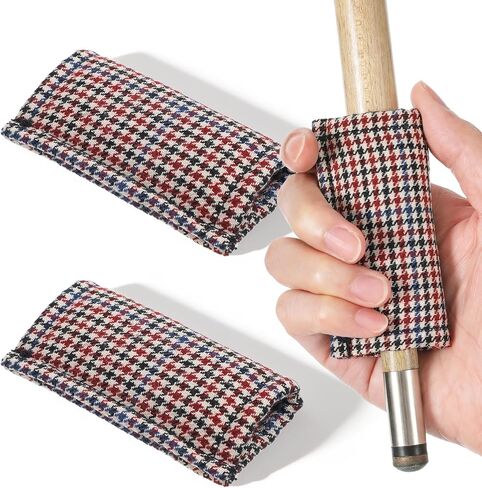 2 Pack Pool Cue Slicker, Billiard Cue Shaft Cleaner Polisher for Billiards Snooker, Pool Stick Maintenance Cleaning Cloth Accessories in Kuwait