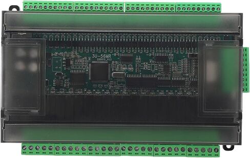 Industrial PLC Control Board FX3U 56MR Multifunctional PROGRAMMABLE Logic Controller Timing Circuit 6 Channels 60K Suitable for Various Automation Scenes in Kuwait