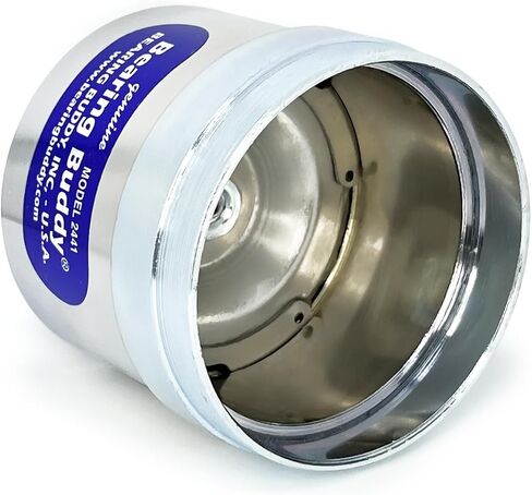 Bearing Buddy 2441 - USA-Made Chrome Plated Wheel Bearing Protectors w/ 23B Bra - Trailer Hub Dust Cap Replacement for Boats, ATVs, Utility Trailers & More - Only Fits Hubs w/a 2.441" Inside Diameter in Kuwait