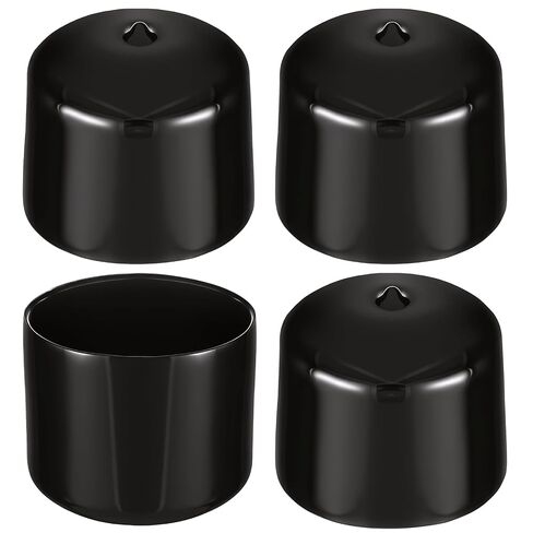 4 Pcs 1.98-Inch Trailer Wheel Hub Dust Cover, Bearing Bars Cover, Trailer Bearing Dust Cap Rubber Caps for Bearing Dust Protector Replacement in Kuwait