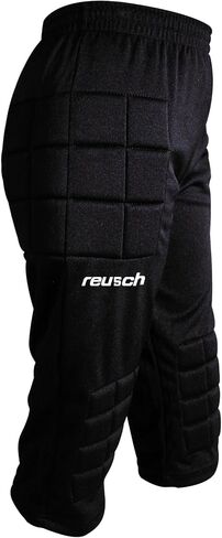 Reusch Soccer Youth Ultimate Breezer Knicker حارس المرمى بانت، أسود، كبير in Kuwait