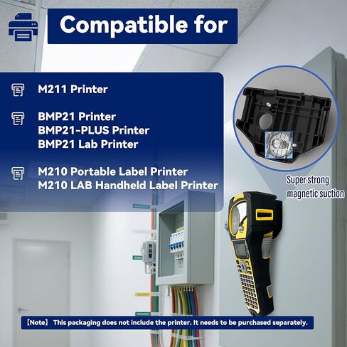 Lab Magnet Accessory Compatible for Brady M210, M210 Lab, M211, BMP21, BMP21-PLUS, BMP21 Lab, Strong Magnetic Fixation, Easy Installation（3.6″） in Kuwait