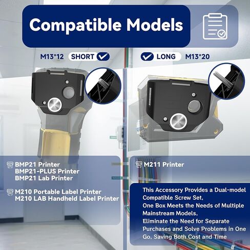 Lab Magnet Accessory Compatible for Brady M210, M210 Lab, M211, BMP21, BMP21-PLUS, BMP21 Lab, Strong Magnetic Fixation, Easy Installation（3.6″） in Kuwait