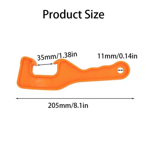 3 Pcs Plastic Bucket Lid Opener, Non-Slip Grip 5 Gallon Paint Can Lid Lifter & Remover Wrench Tool for Safely Opening Paint,Food Storage Containers, Multi-Color Set for Home, Office, Industrial Use in Kuwait