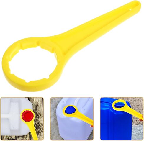 Gatuida Lid Cap Wrench Opener for Bucket Lid Bung Wrench Tool Easy Barrel Drum Opener in Kuwait