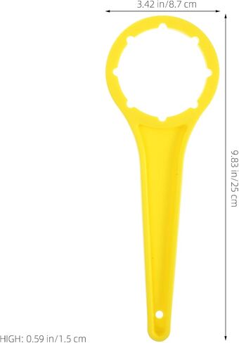 Gatuida Lid Cap Wrench Opener for Bucket Lid Bung Wrench Tool Easy Barrel Drum Opener in Kuwait