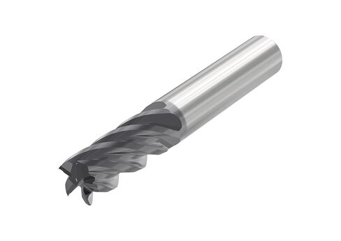 Seco Tools 10303054 مطحنة نهاية كربيد صلبة عالية الأداء ST55410.9843 بوصة قطر القطع، نوع عرقوب أسطواني، عمق القطع 0.5625 بوصة in Kuwait