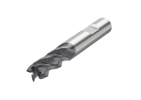 Seco Tools 10302869 مطحنة نهاية كربيد صلبة عالية الأداء ST53410.5000 بوصة قطر القطع، نوع عرقوب أسطواني، عمق القطع 1.0000 بوصة in Kuwait
