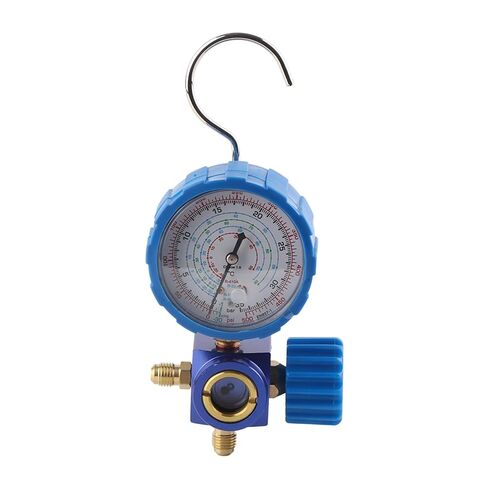 HVAC Manifold Gauge Set, Professional Air Conditioner Manifold with Visual Mirror 500psi Pressure Gauge for R12 R22 R410A R134A Refrigerants in Kuwait
