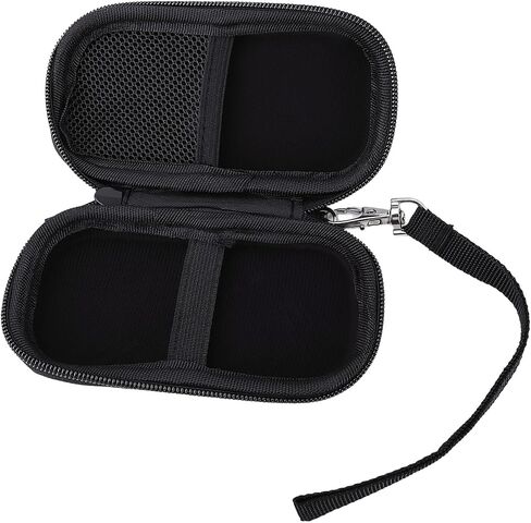 Digital Voice Recorder Carrying Case, EVA Nylon Hard Shell Protective Storage Bag with Double Layer Mesh Pockets and Fixing Strap, for PX370 PX470 MP3 Player in Kuwait