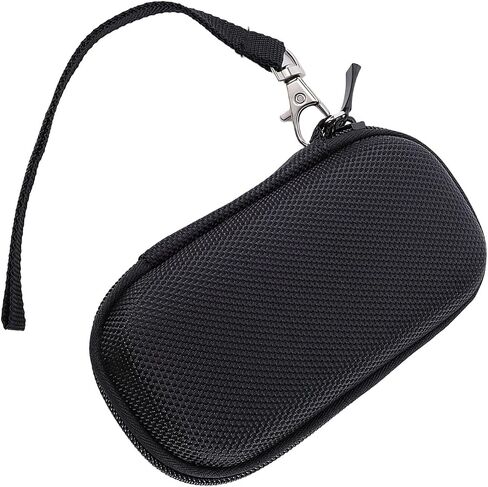 Digital Voice Recorder Carrying Case, EVA Nylon Hard Shell Protective Storage Bag with Double Layer Mesh Pockets and Fixing Strap, for PX370 PX470 MP3 Player in Kuwait