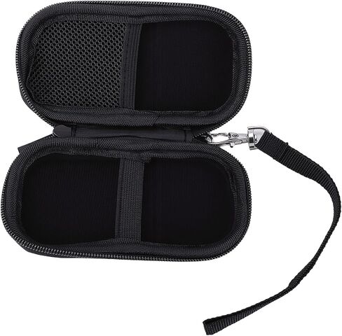 Digital Voice Recorder Carrying Case, EVA Nylon Hard Shell Protective Storage Bag with Double Layer Mesh Pockets and Fixing Strap, for PX370 PX470 MP3 Player in Kuwait