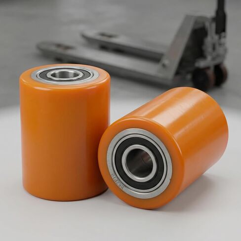 2Pcs Load Wheel Compatible With Hyster W 40Z / 45Z (B218) | For Electric pallet truck , Replace GWK-W40Z-LW in Kuwait