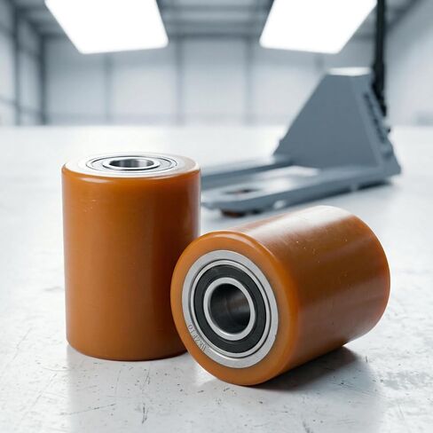 2Pcs Load Wheel Compatible With Hyster W 40Z / 45Z (B218) | For Electric pallet truck , Replace GWK-W40Z-LW in Kuwait