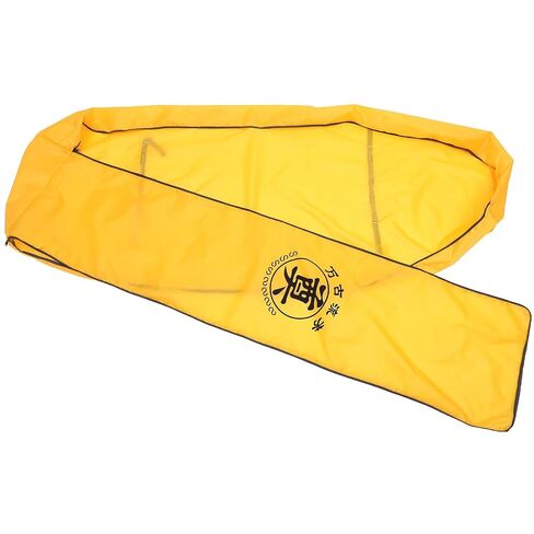 DOITOOL Yellow Oxford Cloth Body Carrying Bag with Full-Length Central Zipper, Sturdy and Not Easy to Break, Suitable for Decomposed Body Transfer and Outdoor Funeral Use Random Color in Kuwait