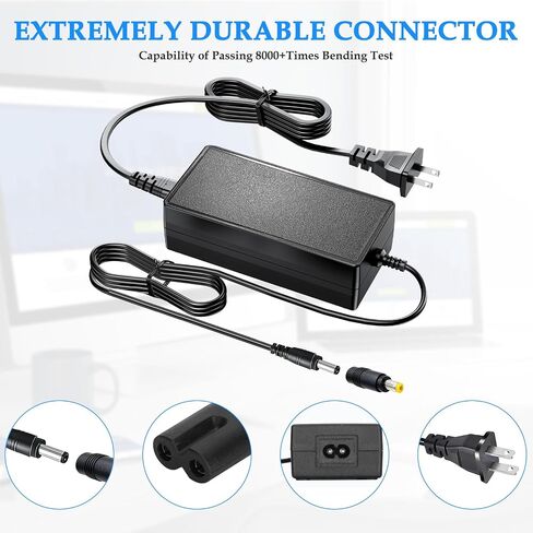 Power Supply Adapter for Onsju 18 Egg Incubator 12V AC/DC Replacement Charger Cord for Automatic Egg Turning Temperature and Humidity Control in Kuwait