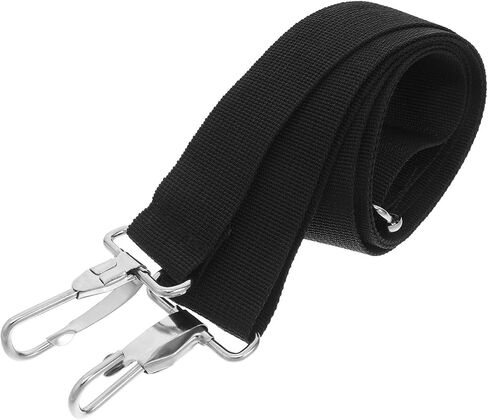 Abaodam 2pcs Snare Drum Strap Snare Carrier Marching Drum Sling Bass Strap استبدال الكتف باس الأكورديون S الأكورديون استبدال أجزاء معدنية سوداء in Kuwait