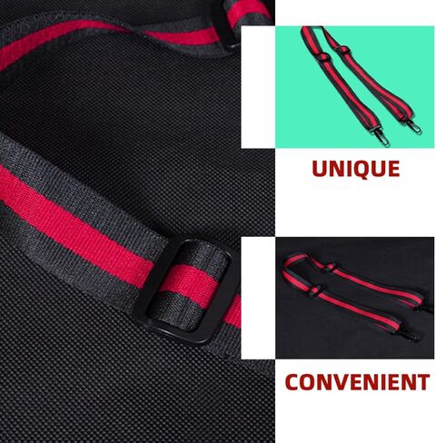 African Drum Strap Adjustable Cotton Sling with Metal Hook, Percussion Instrument Accessory Belt for Djembe and Snare Drums, Comfortable Shoulder Carrier for Marching in Kuwait