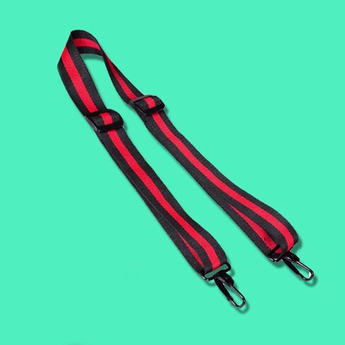 African Drum Strap Adjustable Cotton Sling with Metal Hook, Percussion Instrument Accessory Belt for Djembe and Snare Drums, Comfortable Shoulder Carrier for Marching in Kuwait