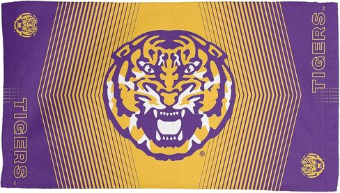 LSU Tigers NCAA Hussle منشفة رياضية من الألياف الدقيقة مقاس 24 × 42 بوصة in Kuwait