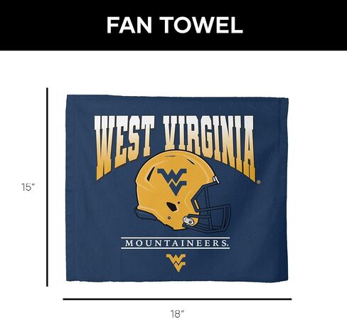 Northwest West Virginia Mountaineers NCAA Rally - Rally Towel 18 x 15 Inches in Kuwait