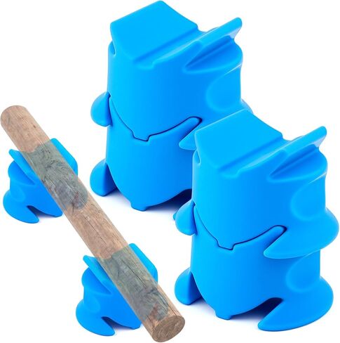 BreezeHug 4/6 Pack Horse Training Jump Block Holders for Ponies, Mini Horses & Pet Dogs, Adjustable Equestrian Jump Rail Razers, Lightweight Jumping Training Equipment (Poles Not Included) in Kuwait